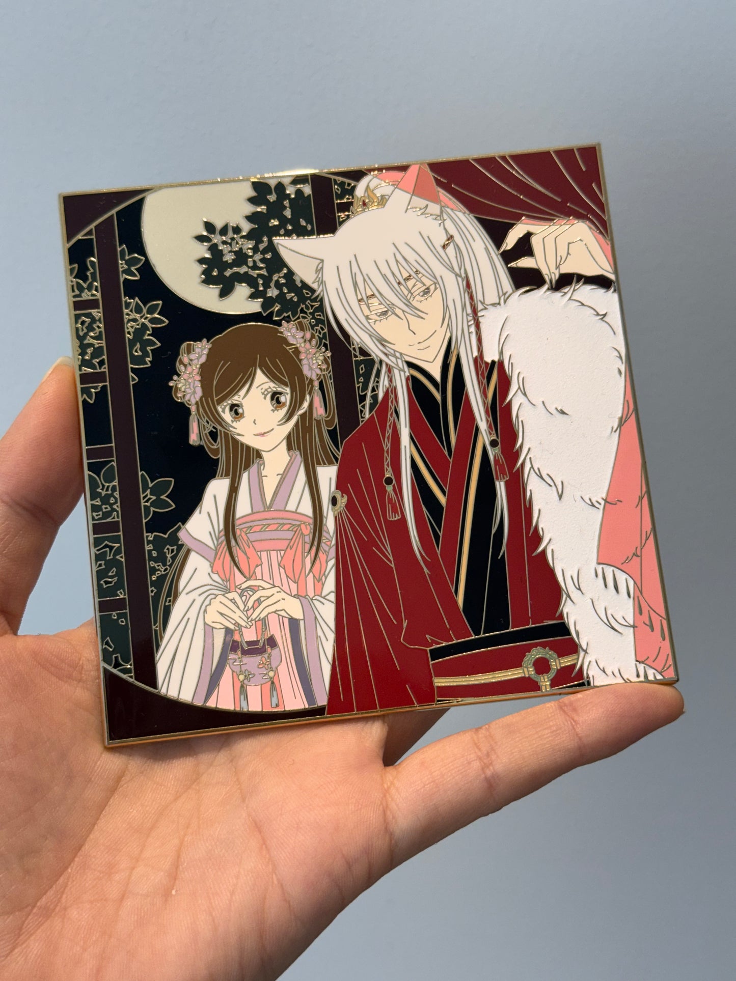 Kamisama Kiss · Tomoe & Nanami in Han Fu · Metal Pin