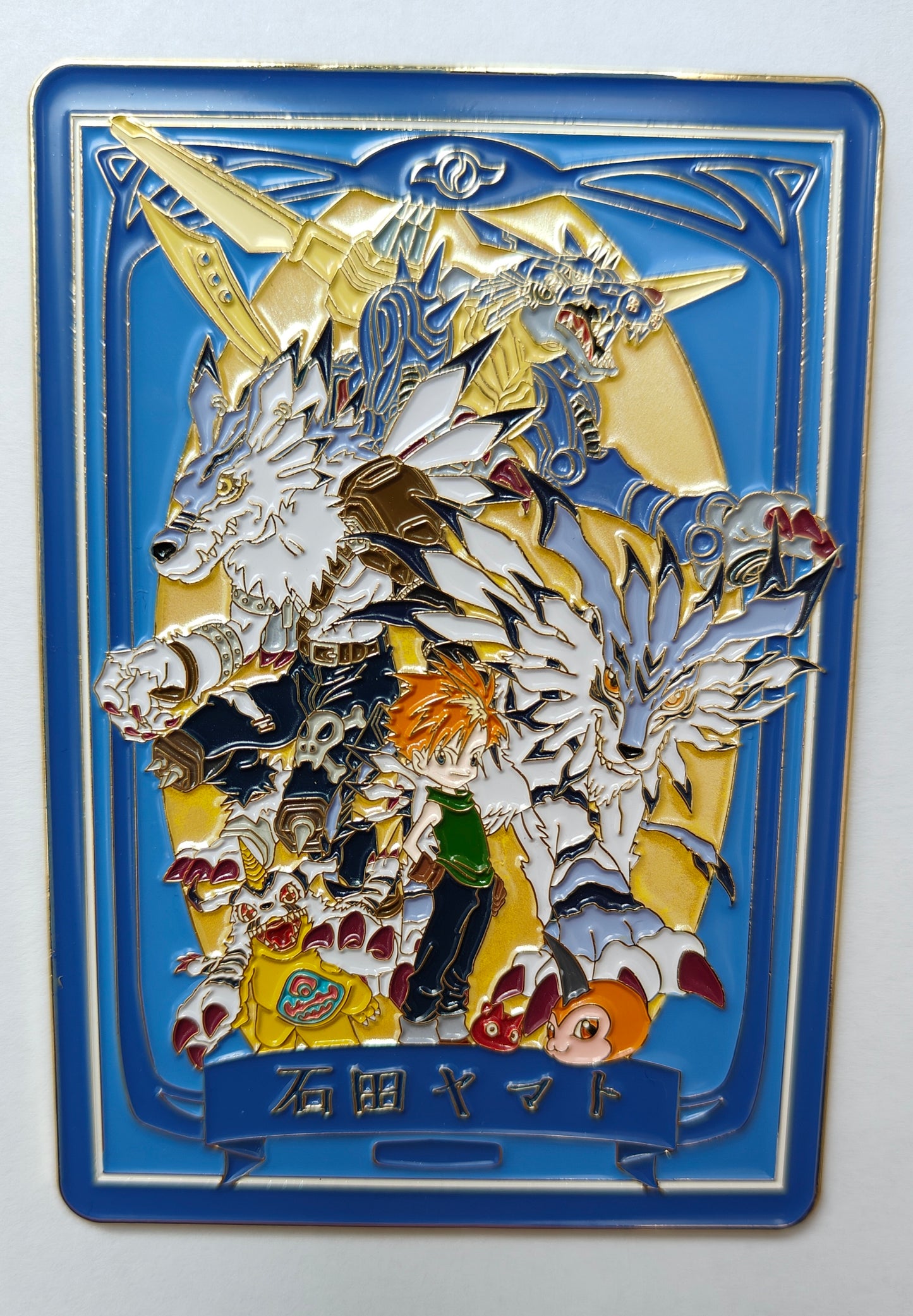 Digimon Adventure DigiDestined Evolution Line Hard Enamel Limitation Pin | Anime Collectible
