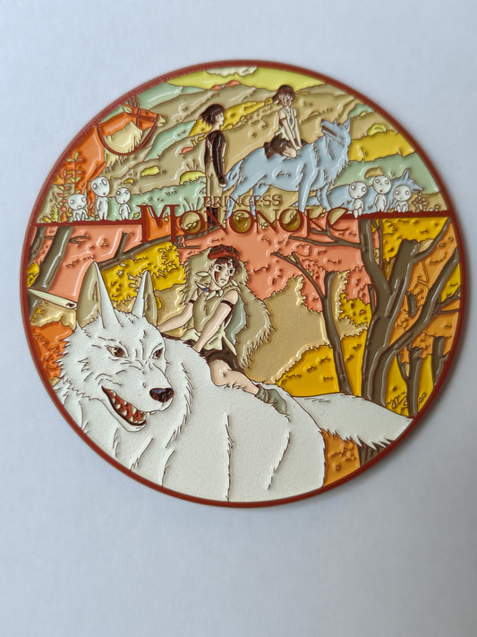 Studio Ghibli Classic Scene Set Hard Enamel Limitation Pin | Anime Collectible