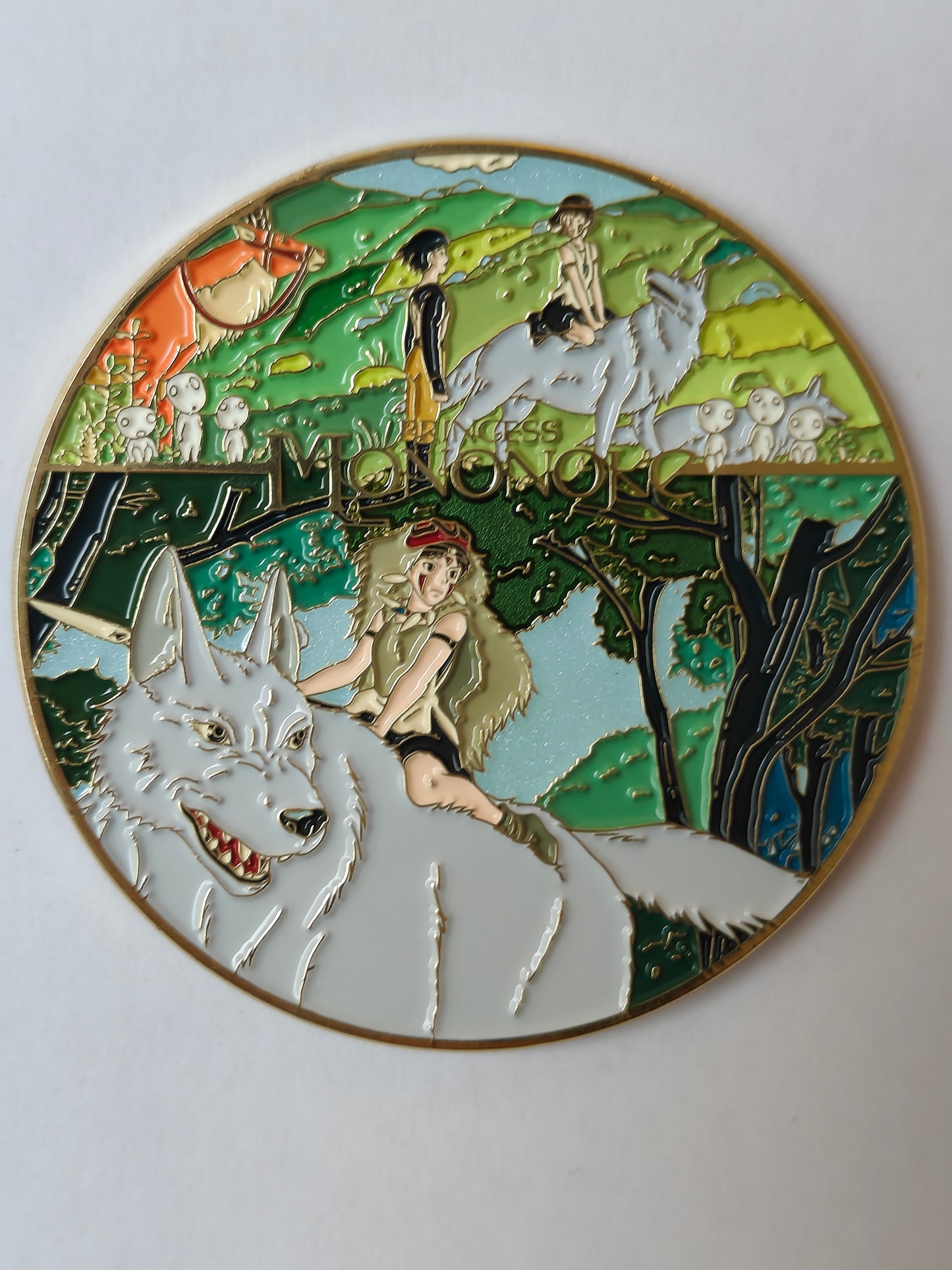 Studio Ghibli Classic Scene Set Hard Enamel Limitation Pin | Anime Collectible