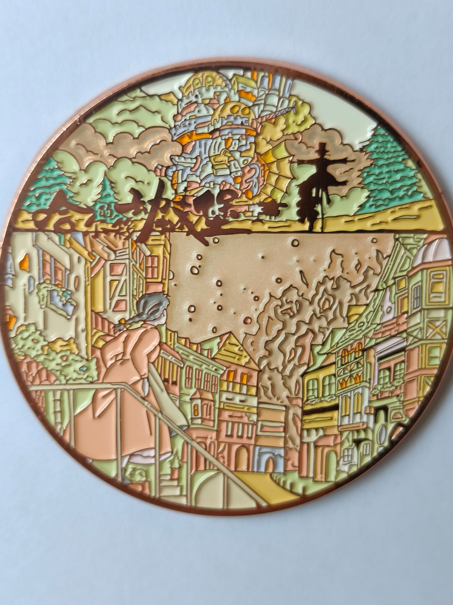 Studio Ghibli Classic Scene Set Hard Enamel Limitation Pin | Anime Collectible