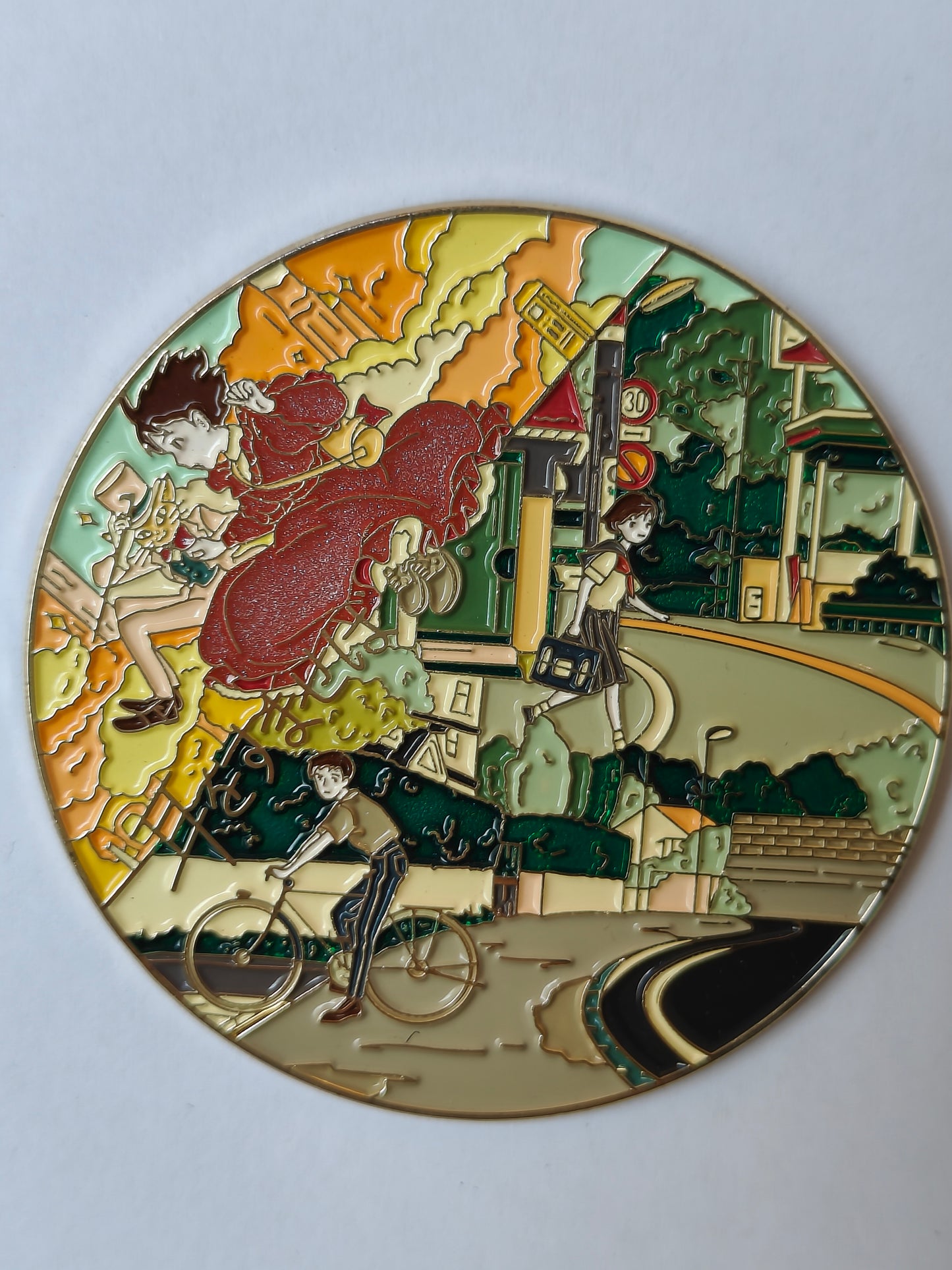 Studio Ghibli Classic Scene Set Hard Enamel Limitation Pin | Anime Collectible