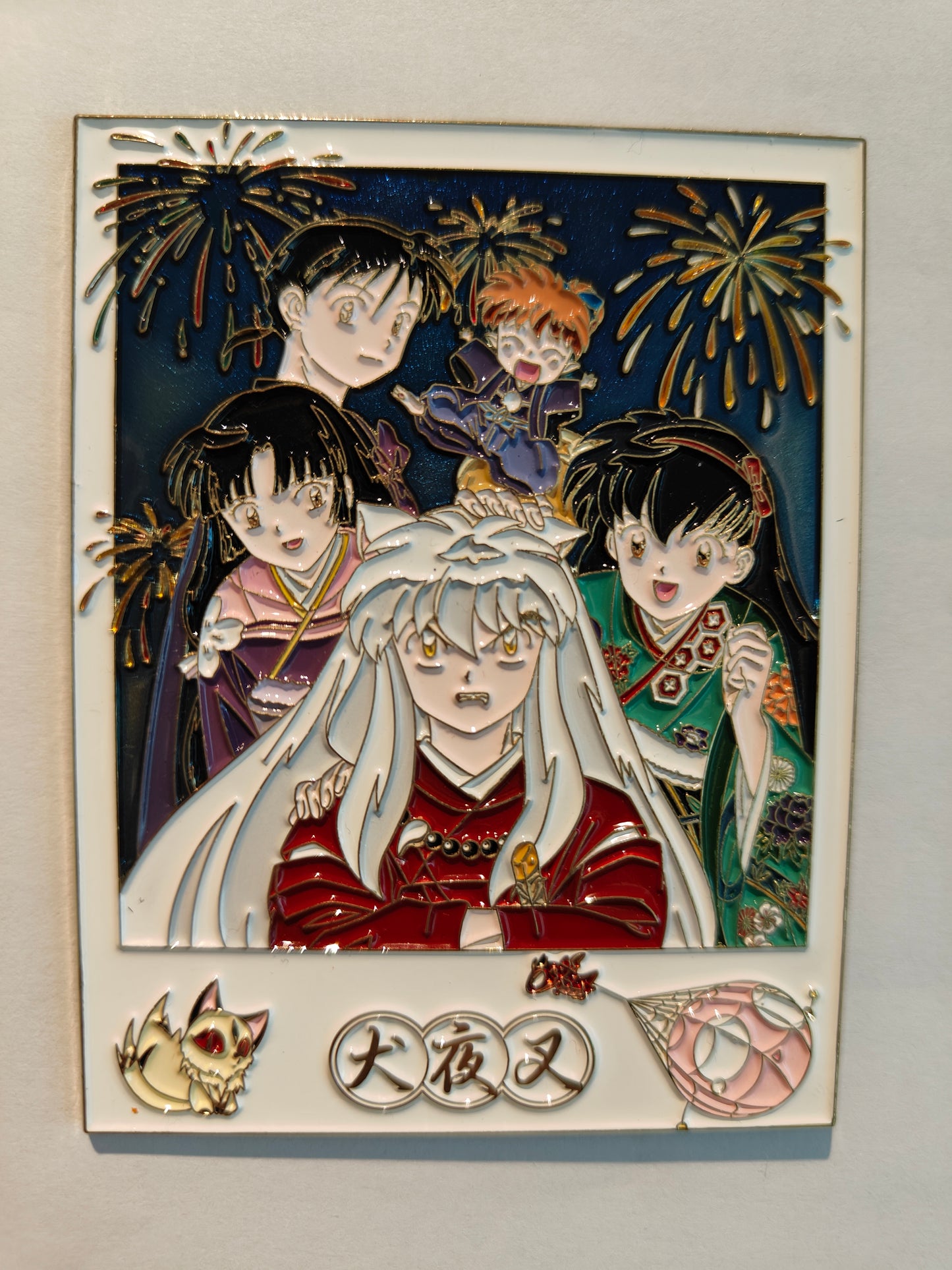 Inuyasha Summer Festival Group Photo Hard Enamel Limitation Pin | Anime Collectible