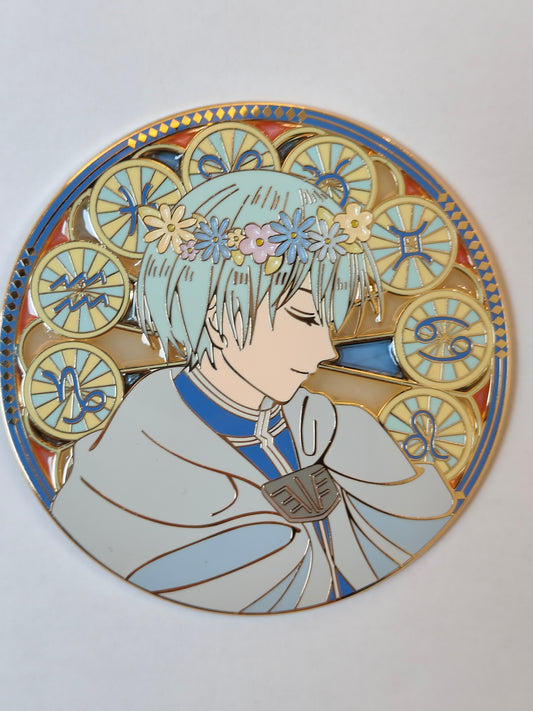 Frieren Beyond Journey's End Frieren Zodiac Wreath Hard Enamel Limitation Pin | Anime Collectible